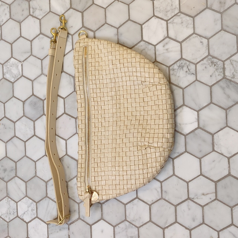 Clare V grande fanny, cream - sell or trade